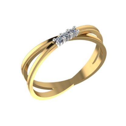 Изображение Золотое кольцо 585 пробы