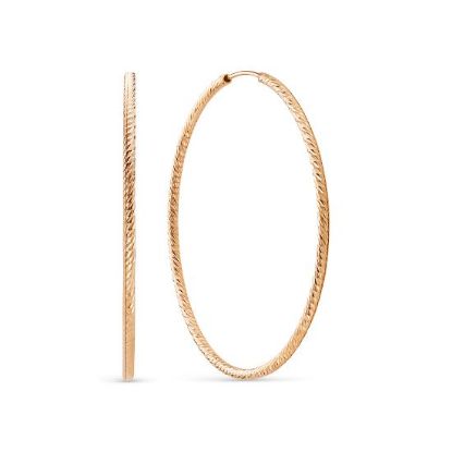 Изображение Золотые серьги-конго 585 пробы