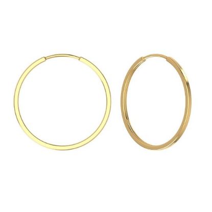 Изображение Золотые серьги-конго 585 пробы