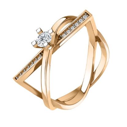 Изображение Золотое кольцо 585 пробы