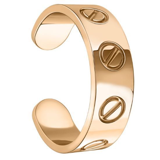 Изображение Золотая серьга кафф