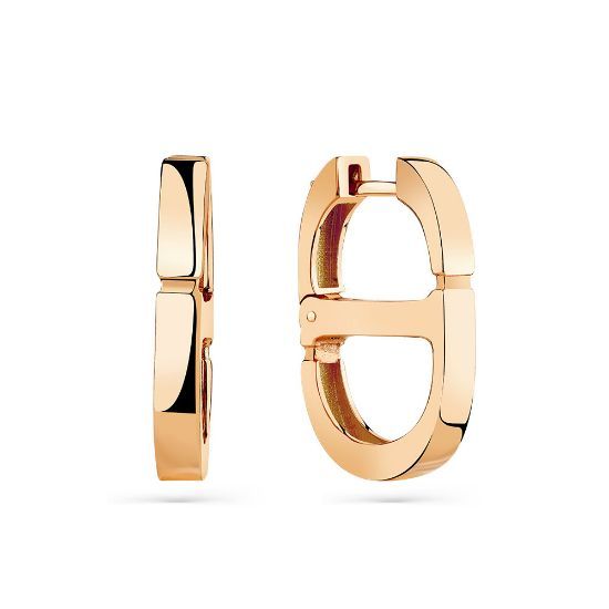 Изображение Золотые серьги 585 пробы