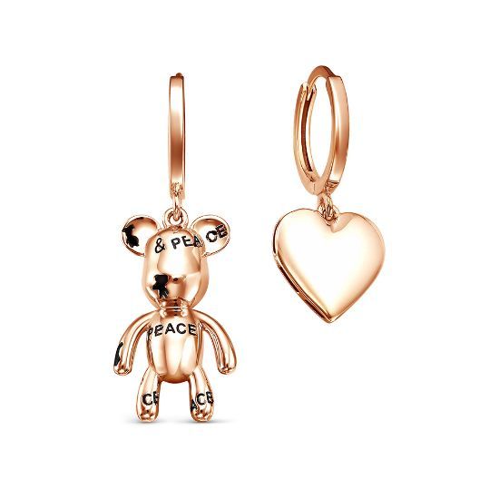 Изображение Золотые серьги 585 пробы