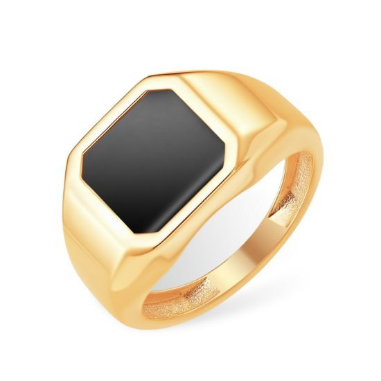 Изображение Золотая мужская печатка 585 пробы