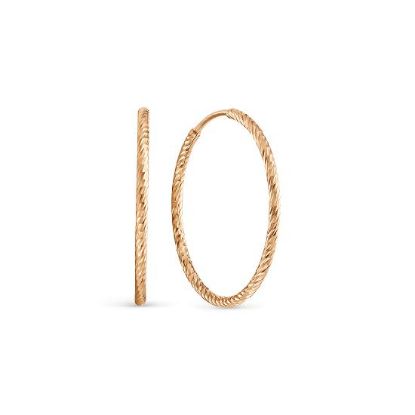 Изображение Золотые серьги-конго 585 пробы