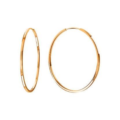 Изображение Золотые серьги-конго 585 пробы