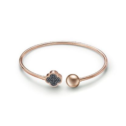 Изображение Золотой браслет с фианитами