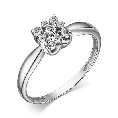 Изображение Золотое кольцо с бриллиантами