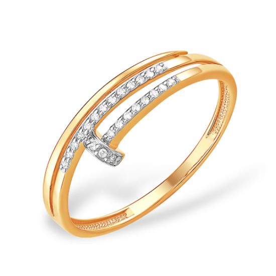 Изображение Золотое кольцо "Гвоздь"