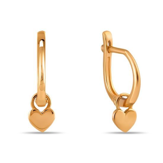 Изображение Золотые серьги 585 пробы