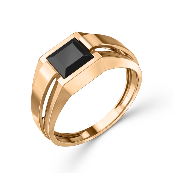 Изображение Золотая мужская печатка