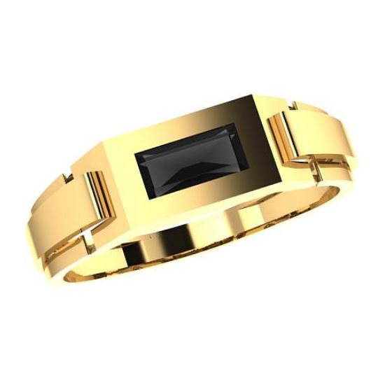 Изображение Золотая мужская печатка 585 пробы