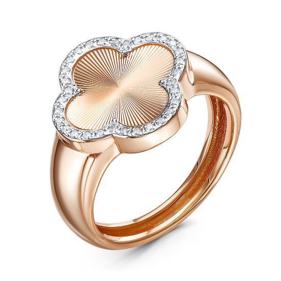 Изображение Золотое кольцо "Клевер"