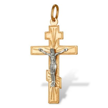 Изображение Золотой крест 585 пробы