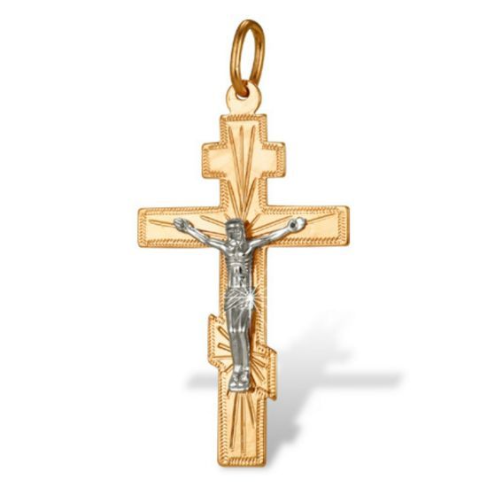 Изображение Золотой крест 585 пробы