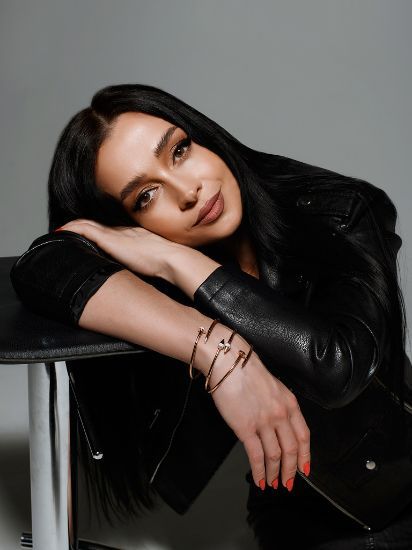 Изображение Золотой браслет "Гвоздь"