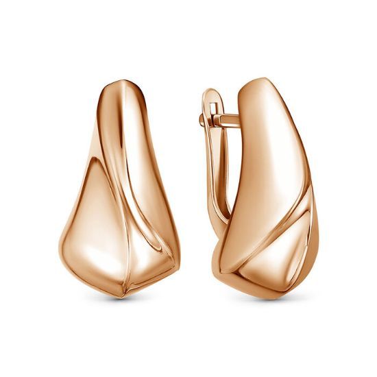 Изображение Золотые серьги 585 пробы