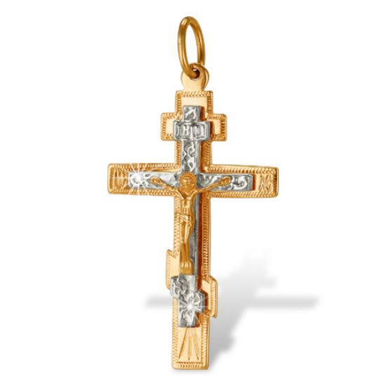 Изображение Золотой крестик 585 пробы