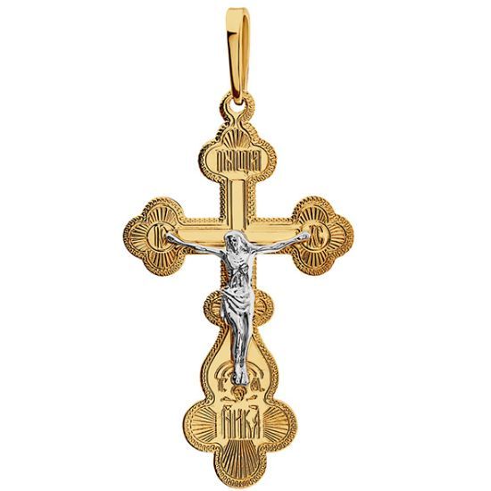 Изображение Золотой крест 585 пробы