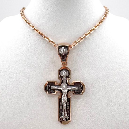 Изображение Золотой крест 585 пробы