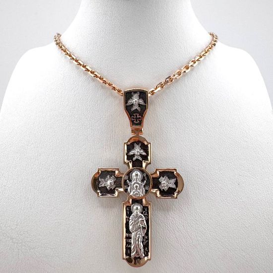 Изображение Золотой крест 585 пробы